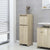 Galleria Design Bathroom Cabinet Sonoma Oak 30x30x95 cm Engineered Wood