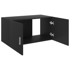 Galleria Design Wall Mounted Cabinet Black 80x39x40 cm Engineered Wood