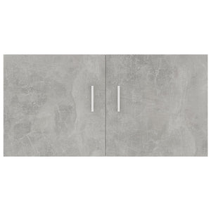 Galleria Design Wall Mounted Cabinet Concrete Grey 80x39x40 cm Engineered Wood