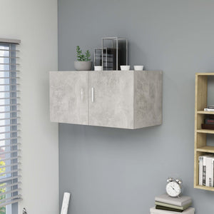 Galleria Design Wall Mounted Cabinet Concrete Grey 80x39x40 cm Engineered Wood