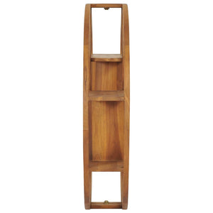 Galleria Design Yin Yang Wall Shelf 100x20x100 cm Solid Teak Wood