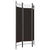 Galleria Design 3-Panel Room Divider Brown 120x180 cm