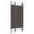 Galleria Design 3-Panel Room Divider Anthracite 120x180 cm