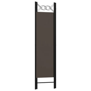 Galleria Design 3-Panel Room Divider Anthracite 120x180 cm