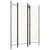 Galleria Design 4-Panel Room Divider White 160x180 cm