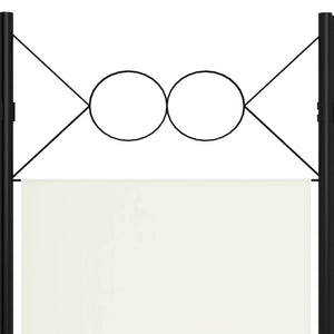 Galleria Design 4-Panel Room Divider White 160x180 cm