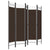 Galleria Design 5-Panel Room Divider Brown 200x180 cm