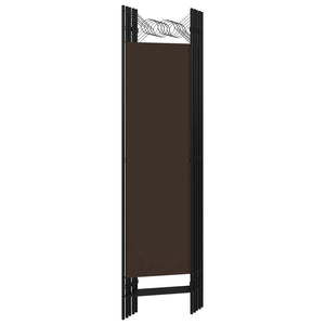 Galleria Design 5-Panel Room Divider Brown 200x180 cm