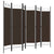 Galleria Design 6-Panel Room Divider Brown 240x180 cm