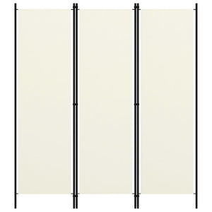 Galleria Design 3-Panel Room Divider White 150x180 cm