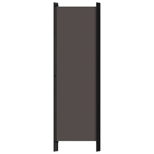 Galleria Design 3-Panel Room Divider Anthracite 150x180 cm