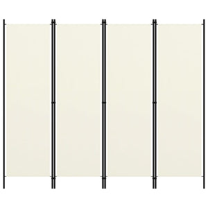 Galleria Design 4-Panel Room Divider White 200x180 cm