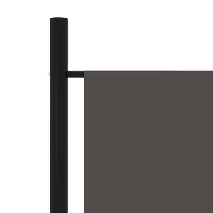 Galleria Design 4-Panel Room Divider Anthracite 200x180 cm