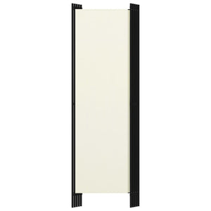 Galleria Design 5-Panel Room Divider White 250x180 cm