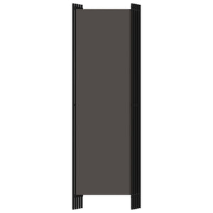 Galleria Design 5-Panel Room Divider Anthracite 250x180 cm