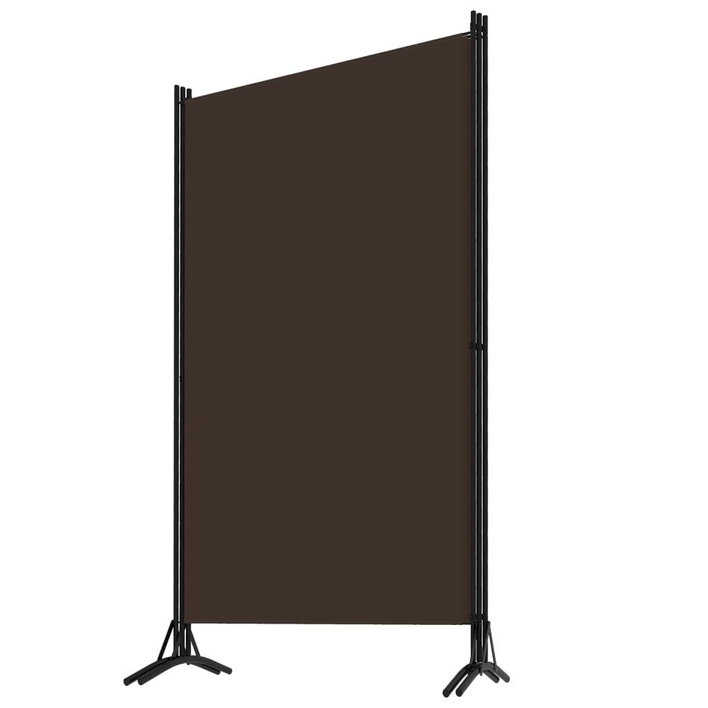 Galleria Design 3-Panel Room Divider Brown 260x180 cm