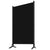 Galleria Design 3-Panel Room Divider Black 260x180 cm