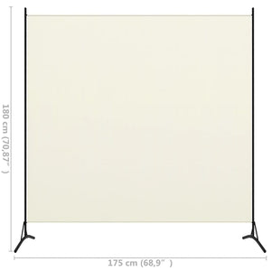 Galleria Design 1-Panel Room Divider White 175x180 cm