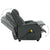 Galleria Design Massage Reclining Chair Anthracite Faux Leather