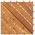 Galleria Design Decking Tiles 10 pcs 30x30 cm Solid Acacia Wood