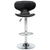 Galleria Design Bar Stools 2 pcs Black Faux Leather