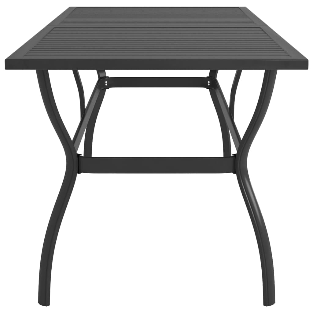 Galleria Design Garden Table Anthracite 190x80x72 cm Steel