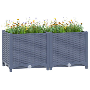 Galleria Design Raised Bed 120x40x23 cm Polypropylene