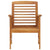 Galleria Design Garden Chairs 2 pcs Solid Acacia Wood