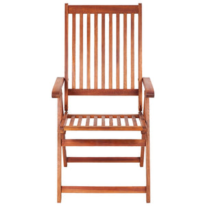 Galleria Design Folding Garden Chairs 3 pcs Solid Acacia Wood