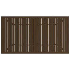 Galleria Design Garden Table Brown 140x80x72 cm Steel