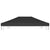 Galleria Design Gazebo Top Cover 270 g/m² 4x3 m Black