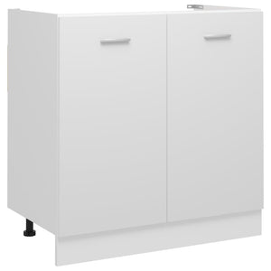 Galleria Design Sink Bottom Cabinet White 80x46x81.5 cm Engineered Wood