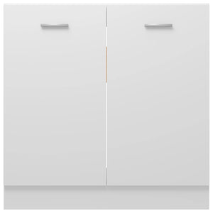 Galleria Design Sink Bottom Cabinet White 80x46x81.5 cm Engineered Wood