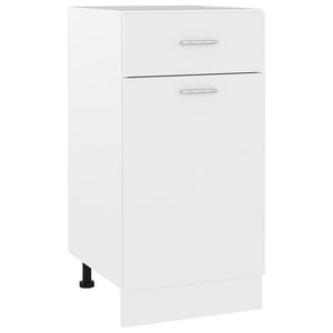 Galleria Design Drawer Bottom Cabinet White 40x46x81.5 cm Engineered Wood