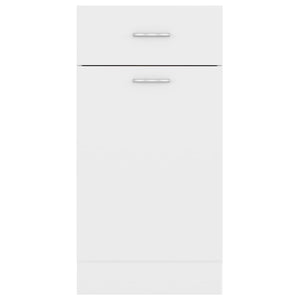 Galleria Design Drawer Bottom Cabinet White 40x46x81.5 cm Engineered Wood