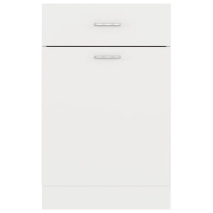 Galleria Design Drawer Bottom Cabinet White 50x46x81.5 cm Engineered Wood