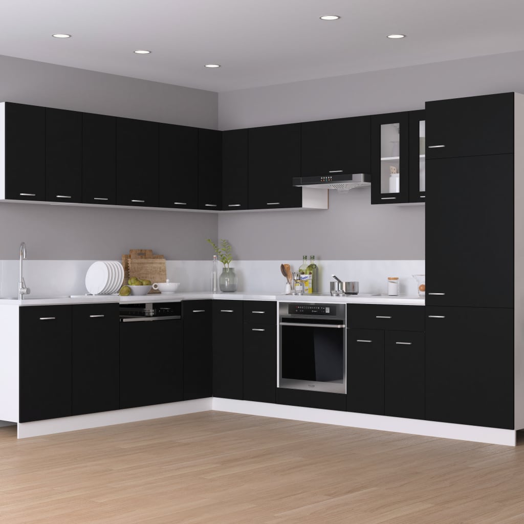 Galleria Design Hanging Cabinet Black 60x31x60 cm Engineered Wood