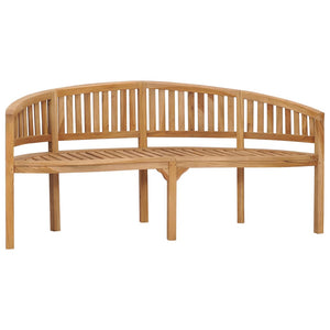 Galleria Design Banana Bench 180 cm Solid Teak Wood