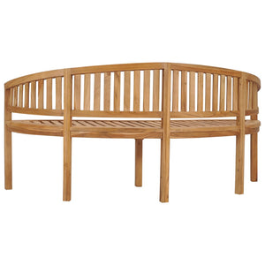 Galleria Design Banana Bench 180 cm Solid Teak Wood