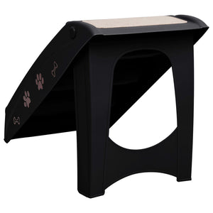 Galleria Design Folding Dog Stairs Black 62x40x49.5 cm