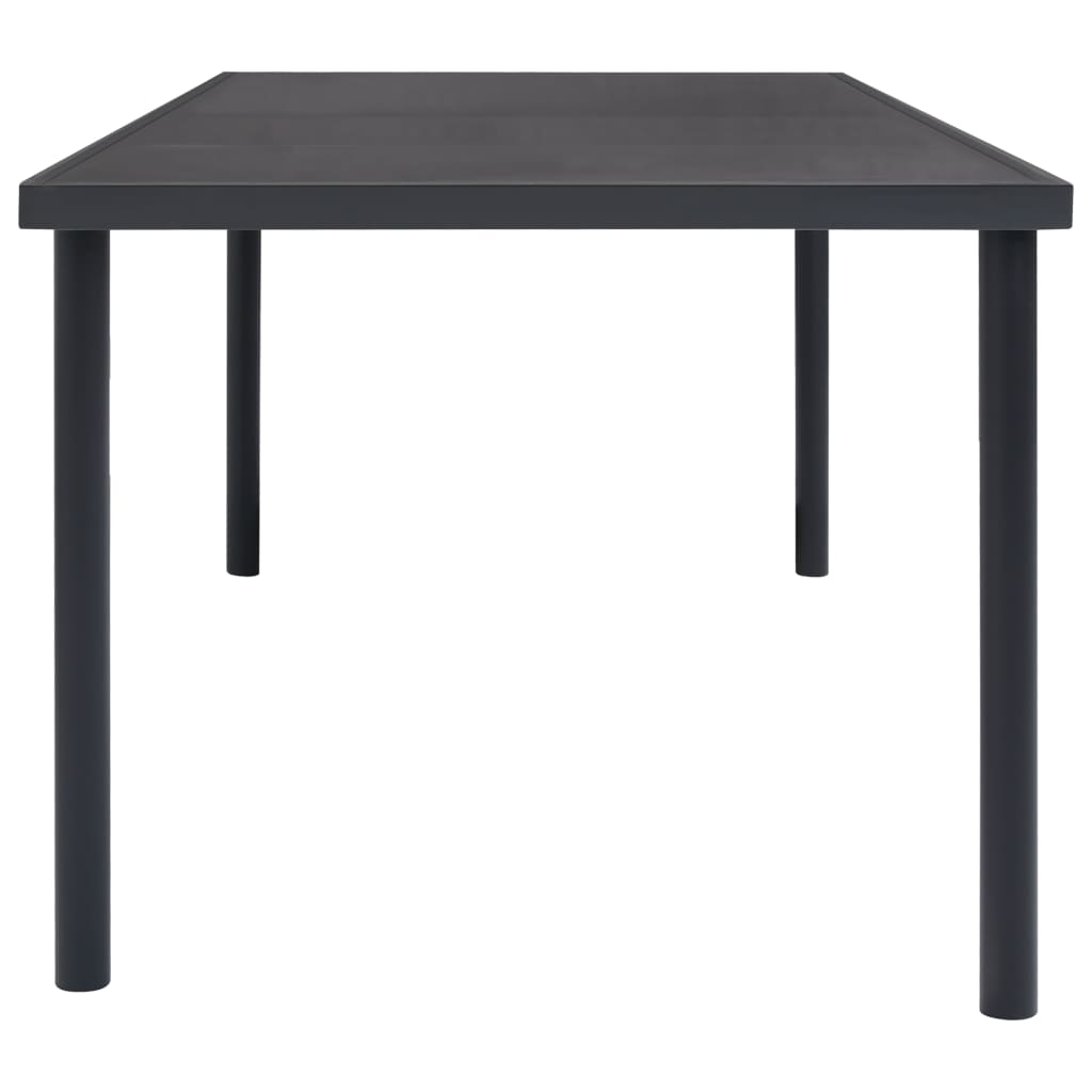 Galleria Design Outdoor Dining Table Anthracite 150x90x74 cm Steel