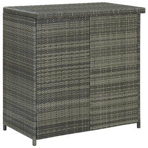 Galleria Design 3 Piece Bar Set Poly Rattan Grey