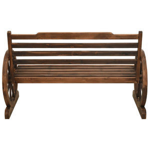 Galleria Design Garden Bench 112 cm Solid Firwood