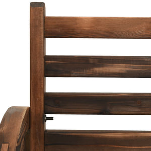 Galleria Design Garden Bench 112 cm Solid Firwood