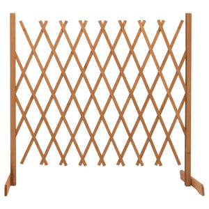 Galleria Design Garden Trellis Fence Grey 180x100 cm Solid Firwood