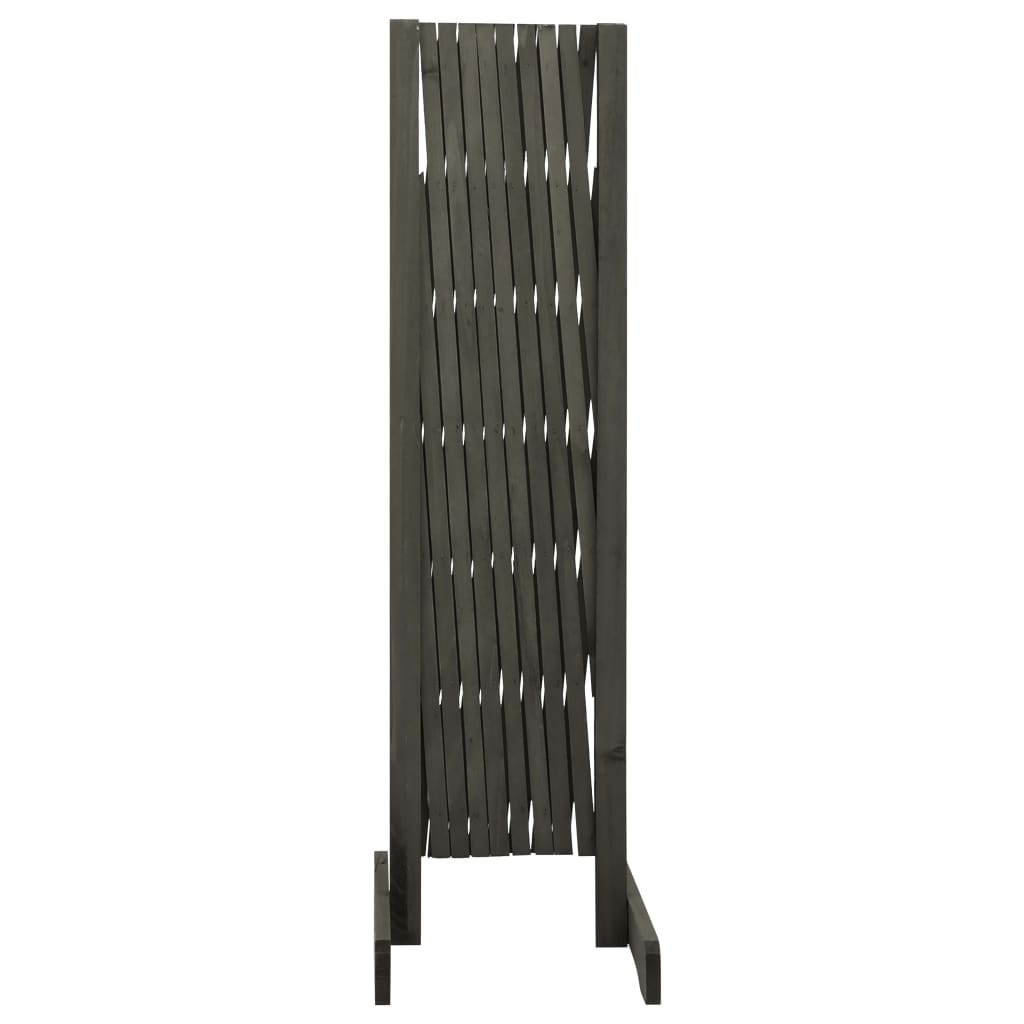 Galleria Design Garden Trellis Fence Grey 180x100 cm Solid Firwood