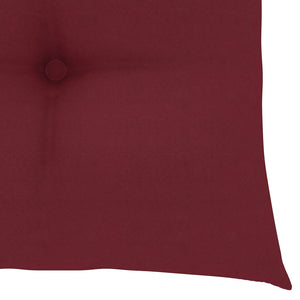 Galleria Design Chair Cushions 2 pcs Wine Red 40x40x7 cm Oxford Fabric