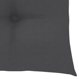 Galleria Design Chair Cushions 2 pcs Anthracite 50x50x7 cm Oxford Fabric