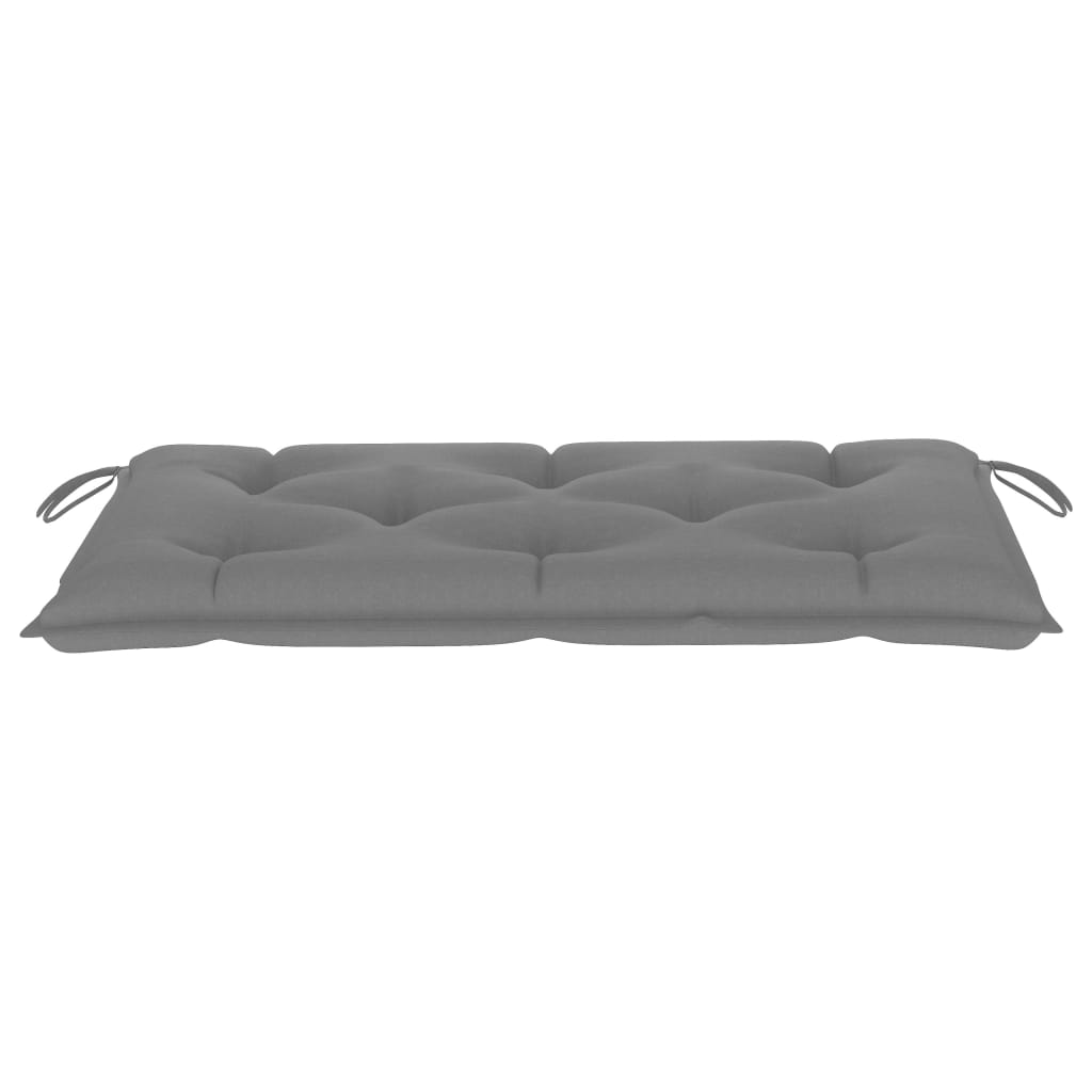 Galleria Design Garden Bench Cushion Grey 100x50x7 cm Oxford Fabric