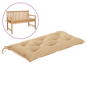 Galleria Design Garden Bench Cushion Beige 100x50x7 cm Oxford Fabric